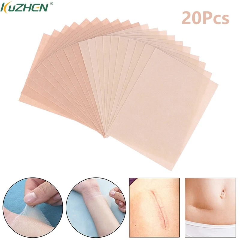 20pcs Waterproof Tattoo Flaw Conceal Tape Full Cover Concealer Sticker Body Arm Temporary Concealing Tattoos Scar Cover Stickers