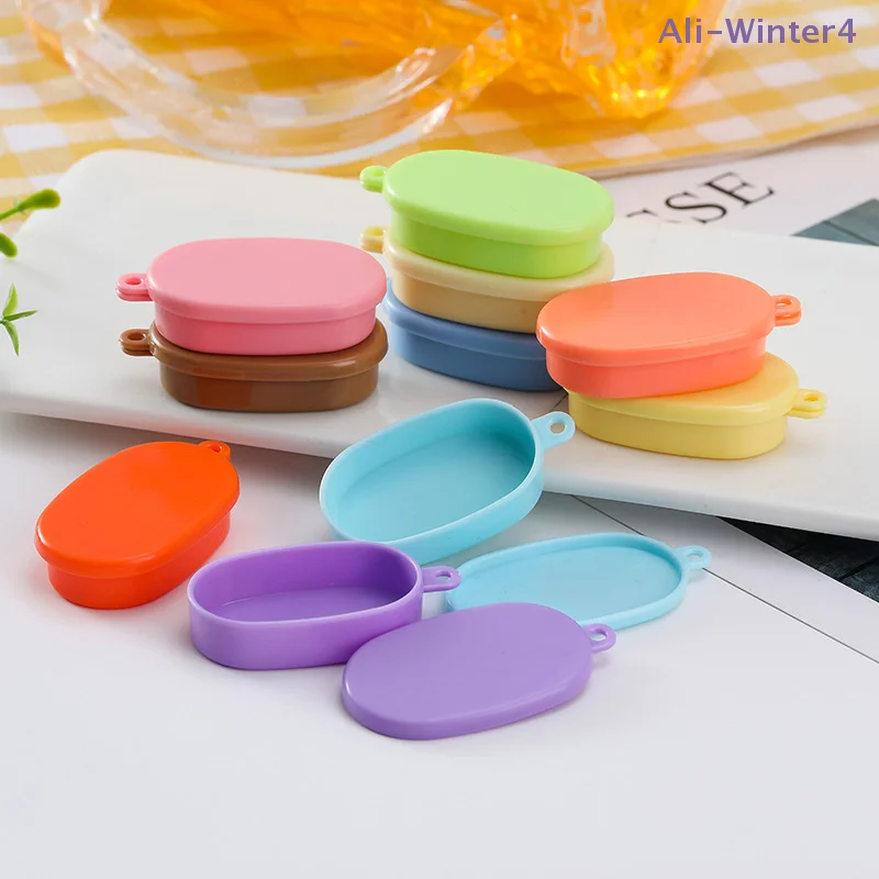 

【Winter4】3pcs Dollhouse Miniature Food Play Live Scene Decoration Mini Simulation Lunch Box Hand Made Box Doll Accessories Toys