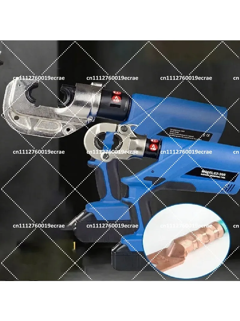 Rechargeable Hydraulic Pliers Electric Crimping Tool for Wire Terminals 6-300mm²
