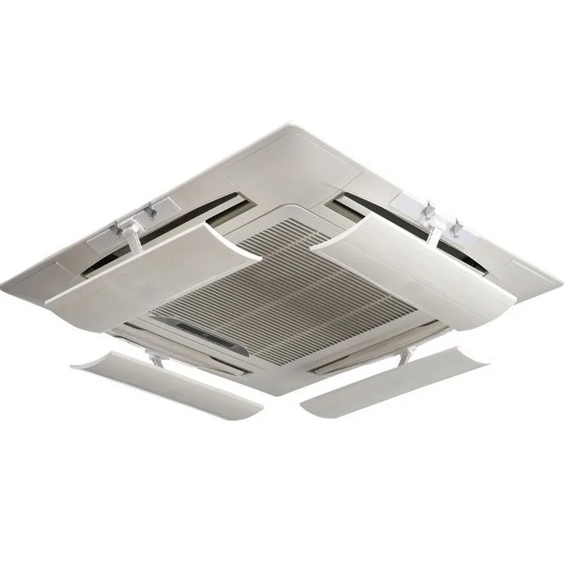 Central air conditioner windshield wind guide ceiling machine cold air outlet trend baffle windshield anti-direct blowing