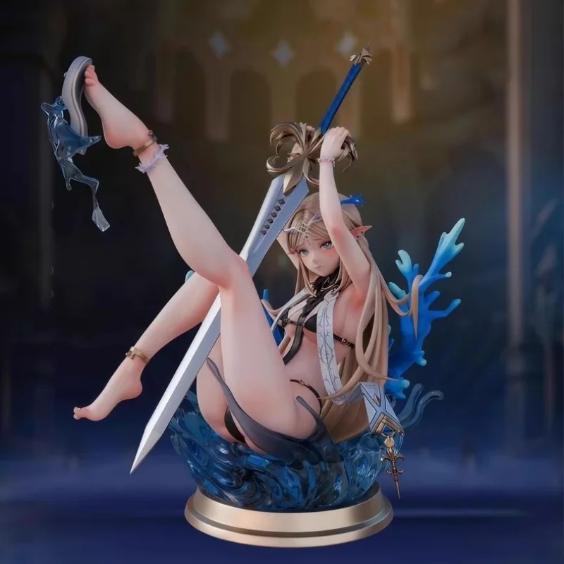 

В наличии: Статичные фигурки Cartethyia Wuthering Waves, 22 см, модные коллекционные модели, украшения, периферийные модели для ПК, декор для рабочего стола