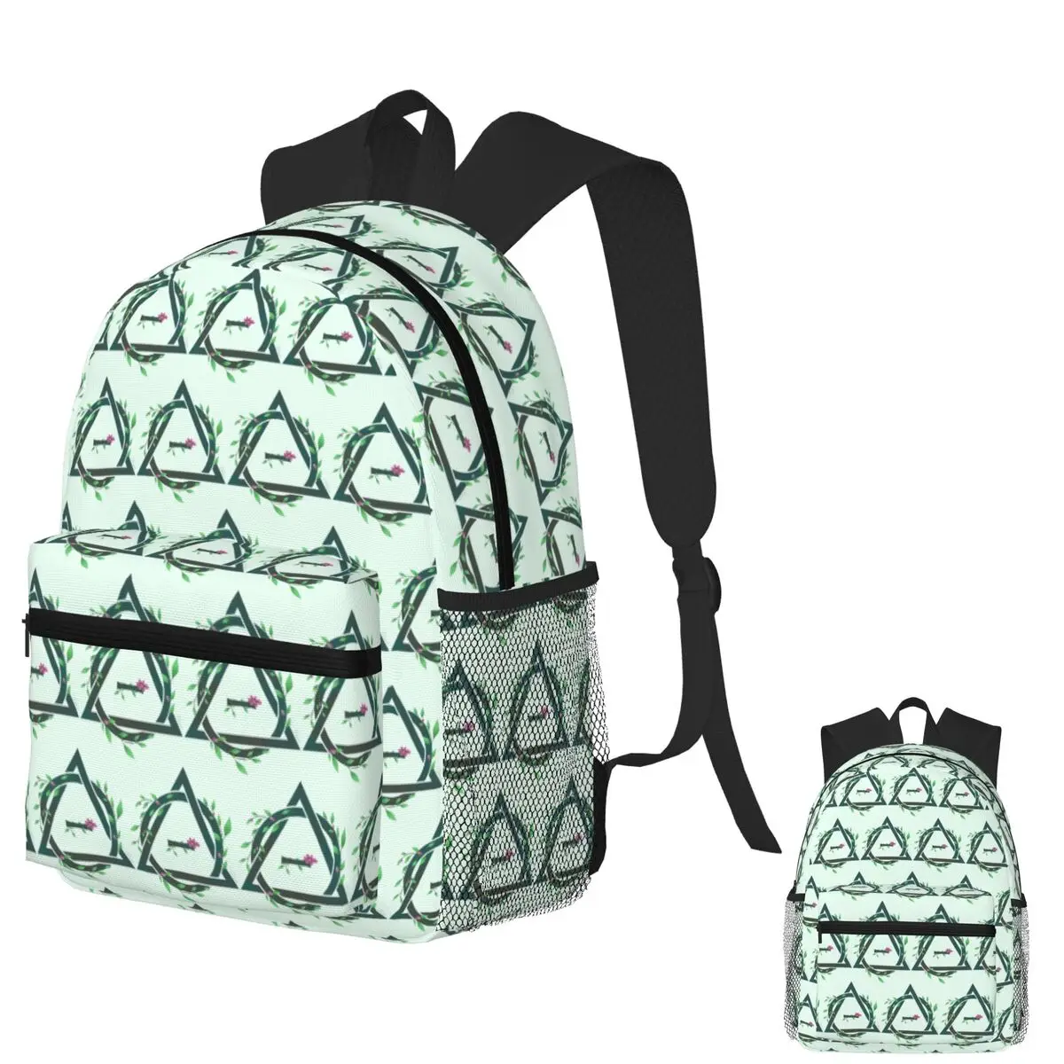 

Therian Symbol - Natural Connection Student Backpack School Bag Hiking Travel Daypack for Men Women Bookbag Shoulder Bags