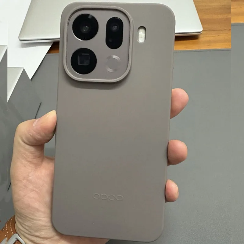 Ultra Slim Soft Rubber Back Case For OPPO Find X9 Pro Shockproof Matte Luxury Skin Cover Original Phone Case