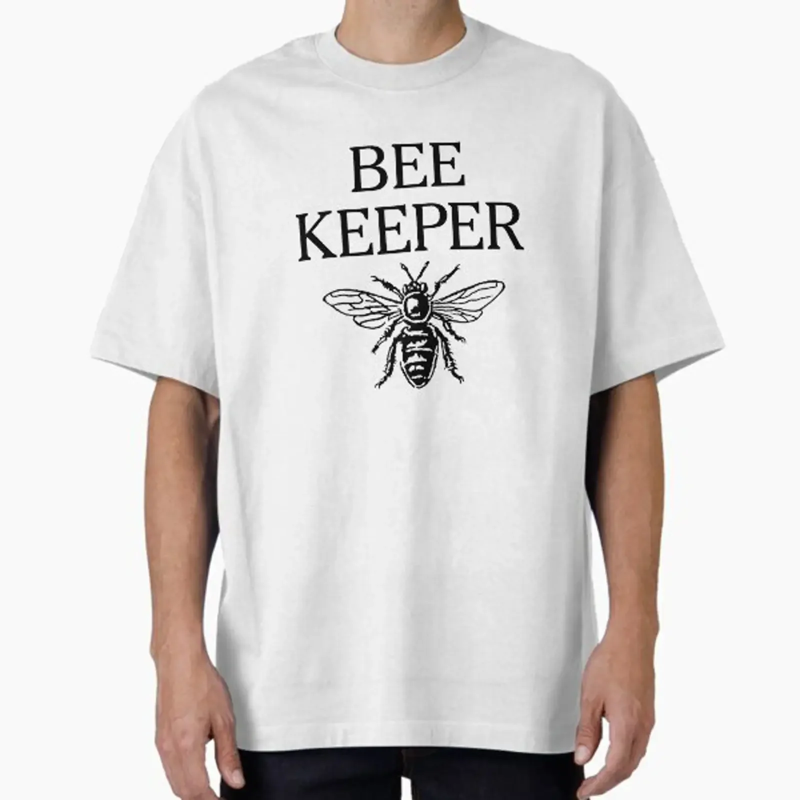 Винтажный топ с графическим принтом от Beekeeper, разработанный и продаваемый компанией theshirtshops, универсальный повседневный топ для ежедневной носки, эластичная уличная одежда.