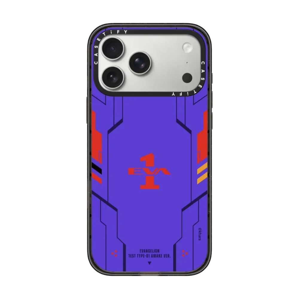 CASETiFY Neon Genesis Evangelion EVA Cartoon Series Magnetic Drop-proof Case for iPhone 13 14 15 16 17 Pro Max Air Plus Protect view 3