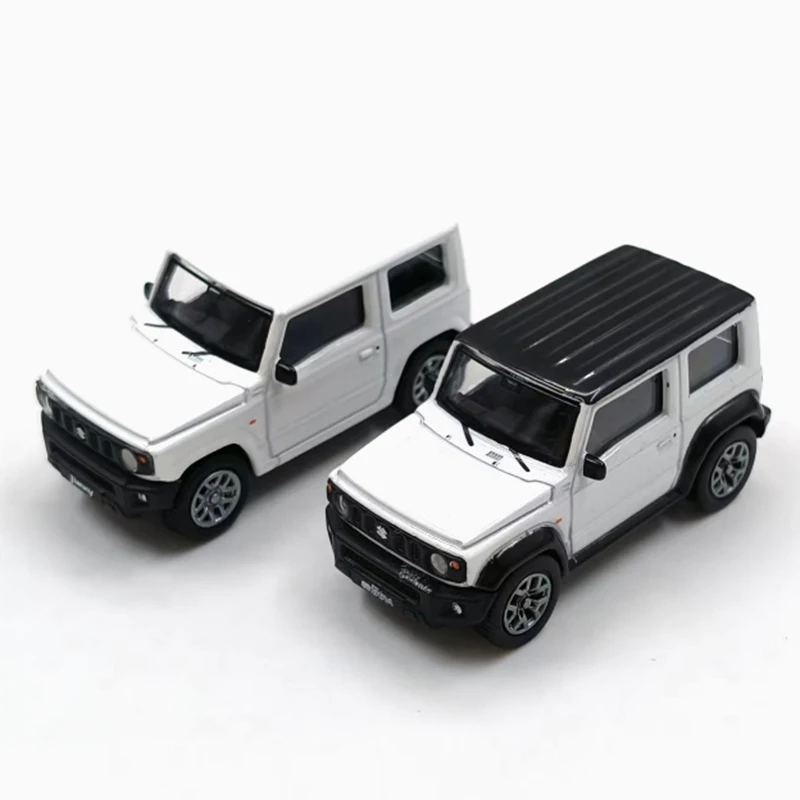 Pressofuso in scala 1:64 Jimny Sierra fuoristrada in lega modello di auto di simulazione collezione statica decorata giocattolo per le vacanze regalo souvenir