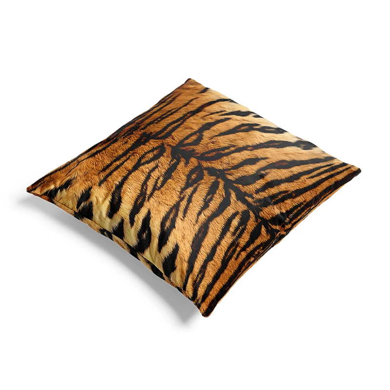 Aertemisi sarung bantal lempar cetak bulu macan sarung bantal sarung bantal 45cm x 45cm