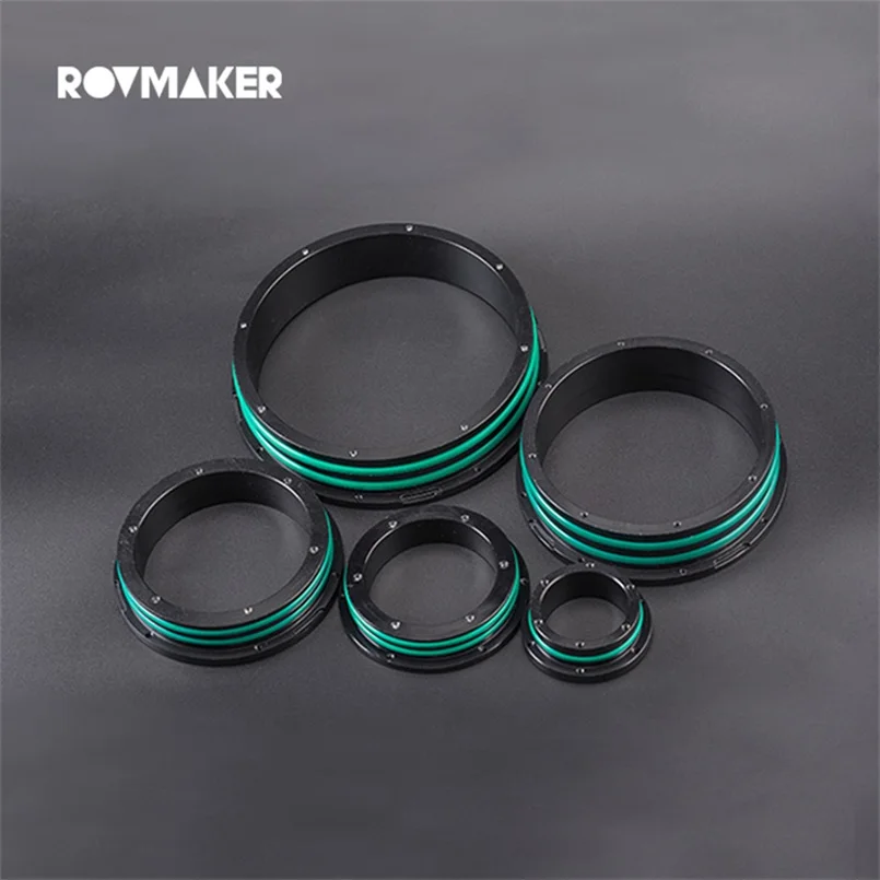 rovmaker-水中ロボット用防水-o-リングフランジ-rov-用アルミニウム合金密閉キャビン遠隔操作車両用
