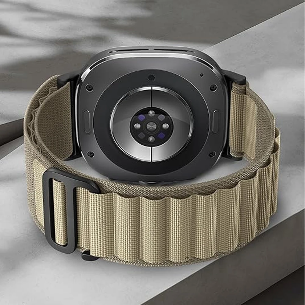 Für Samsung Galaxy Watch Ultra Armband 47 mm Zubehör Armbänder Nylon Alpine Sport Armband Correa Galaxy Watch 7 Ultra Band