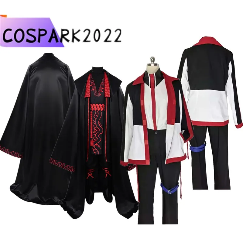 

Костюм для косплея Юрия: Плащ, униформа, комплект Limbus Fantasia (топ, брюки) для мужчин и женщин, наряд для Хэллоуина, карнавала, вечеринки