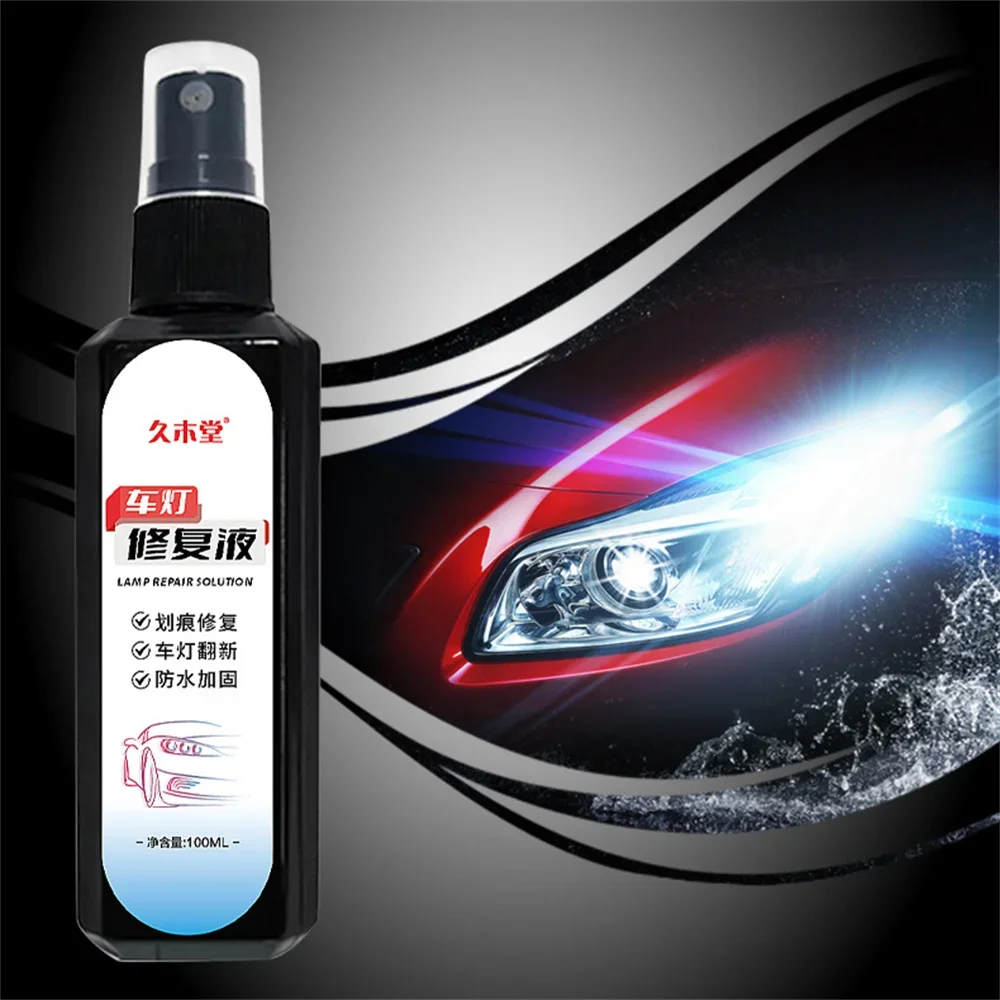 

Car Headlight Restoration Polish Kit Polish Car Headlights 800ML Liquid Polymer Faros Car Headlight Polishing Repair Kit