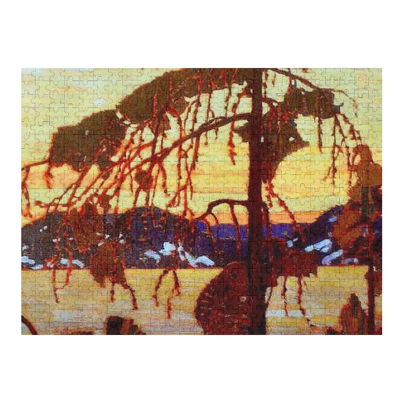 

JACK PINE : Vintage 1919 Tom Thomson Algonquin Park Art Print Jigsaw Puzzle Custom Jigsaw Wooden Boxes Animal Puzzle
