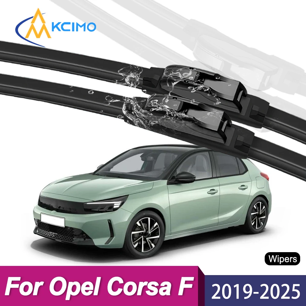 

Streak-Free Windshield Wipers for Opel Corsa F P2JO 2019-2025, Quick Install All-Weather Wipers
