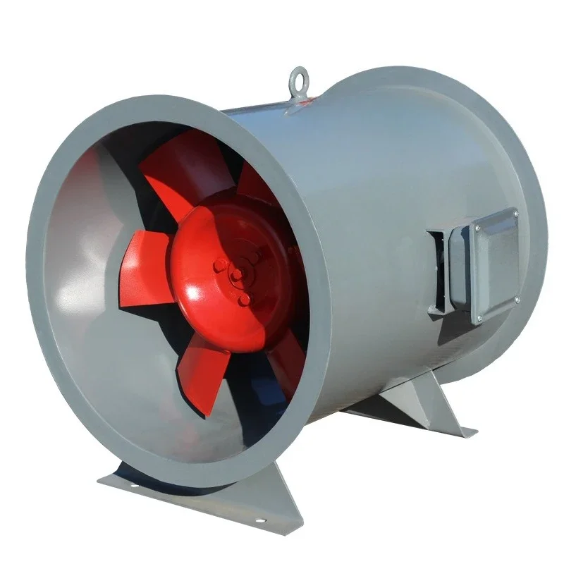 3C fire exhaust fan, positive pressure blower, pressure blower HTF axial flow fan industrial fan