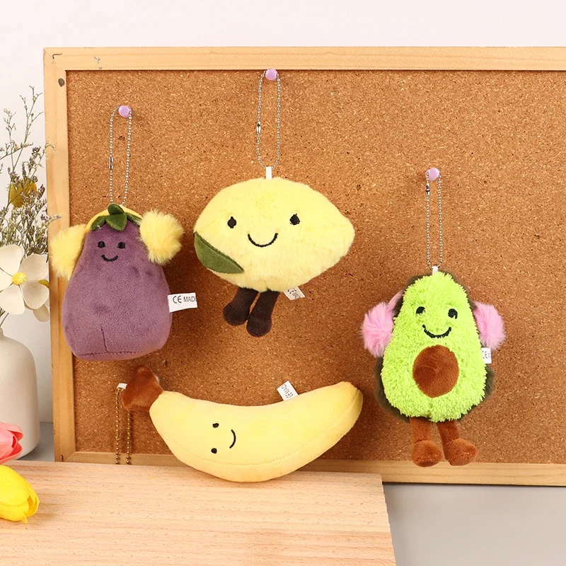

Cute Cartoon Fruit Doll Toy Keychain Pendant Backpack Keyring Ornament Accessories Gift Christmas gift