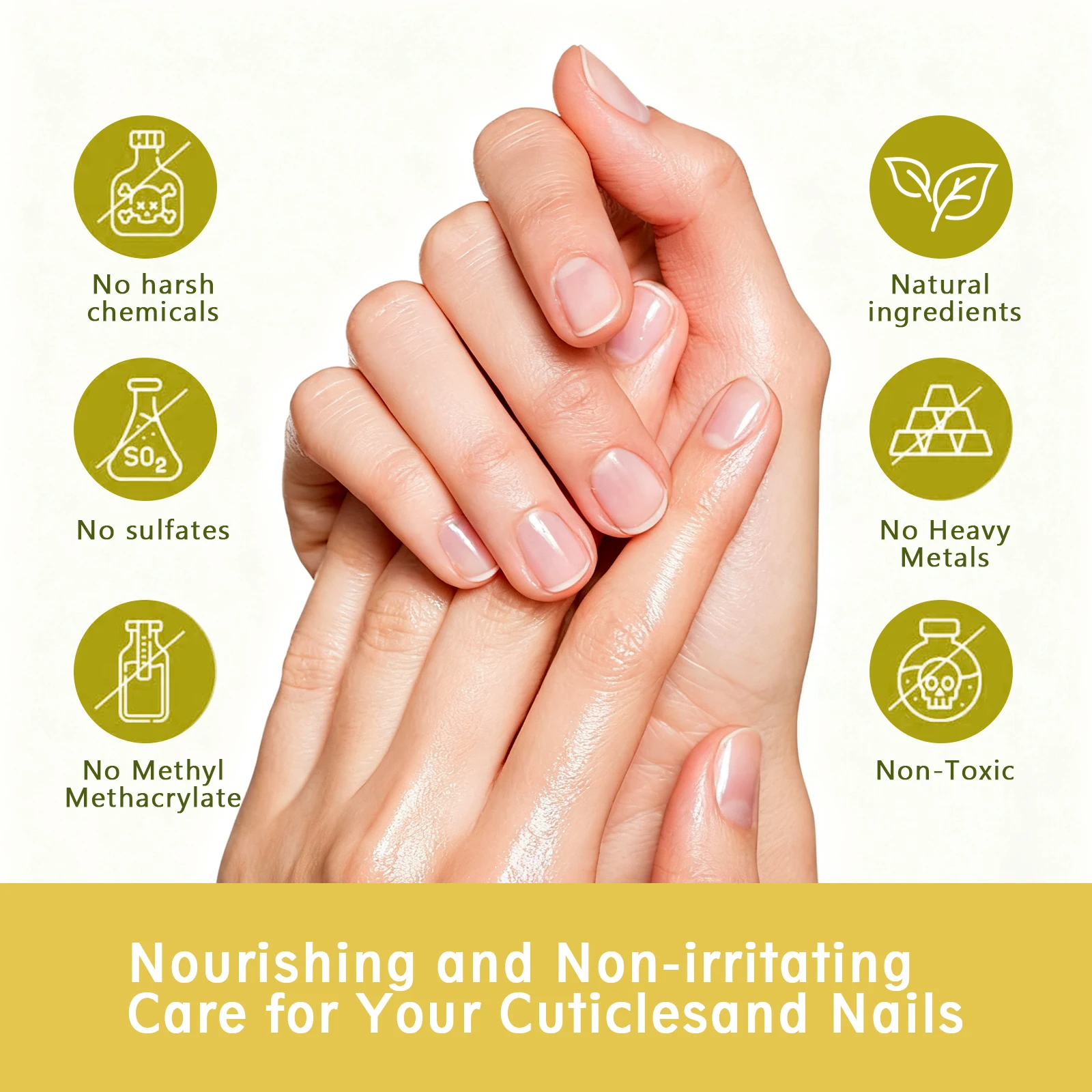 Huile nutritive pour favoriser la croissance des ongles, 12ml, pour réparer les ongles en couches douces et fines, superposition des ongles, huile de soin des ongles de haute qualité