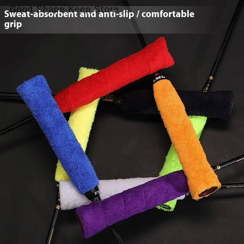 

1/3Pcs Towel Glue Grip Badminton Tennis Racket Overgrips Tape Racket Grip Grip Non-slip Tape Band Sweat Badminton