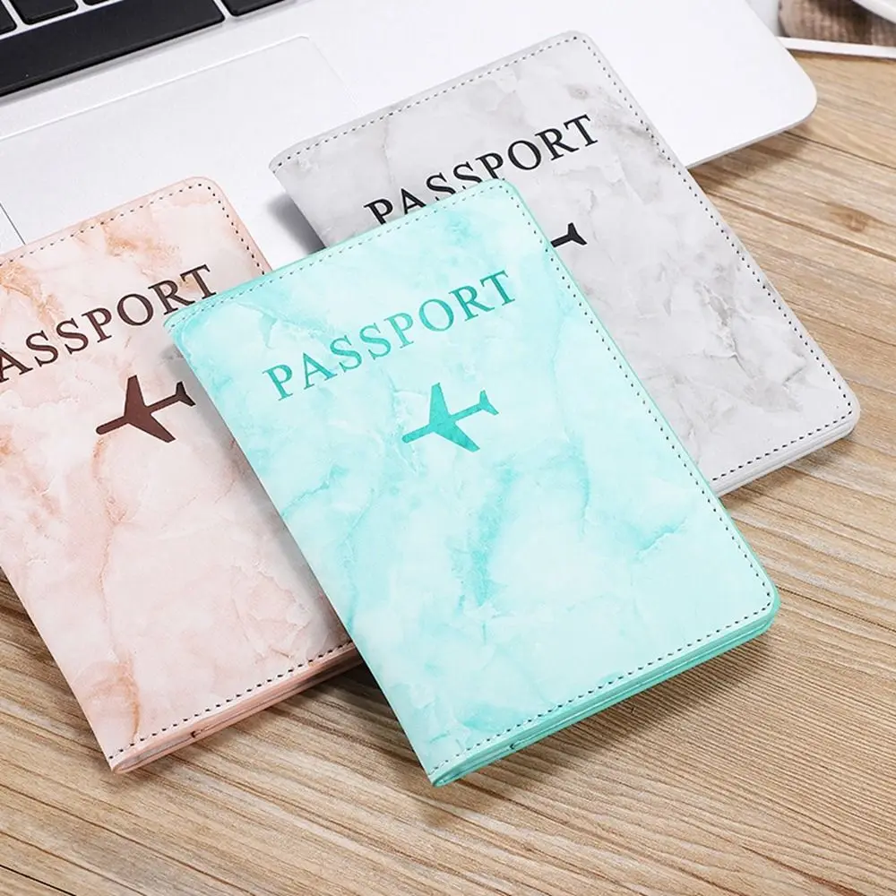 

ID Address Airplane Check-in Ticket Holder PU Leather Passport Protective Cover PU Card Case Passport Holder Travel Accessories