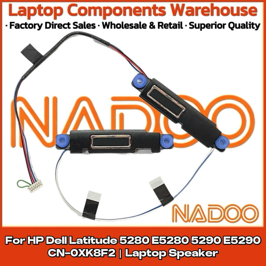 New Original Laptop Notebook Audio Speaker HP Dell Latitude 5280 E5280 5290 E5290 CN-0XK8F2  Built-in Speaker Horn Audio