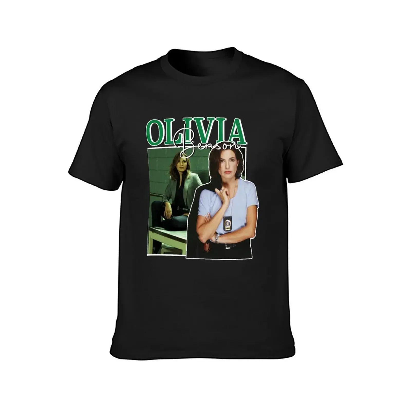 Olivia Benson Vintage Sticker T-Shirt shirts graphic tee basketball graphic tees kawaii clothes plus sizes mens vintage t shirts