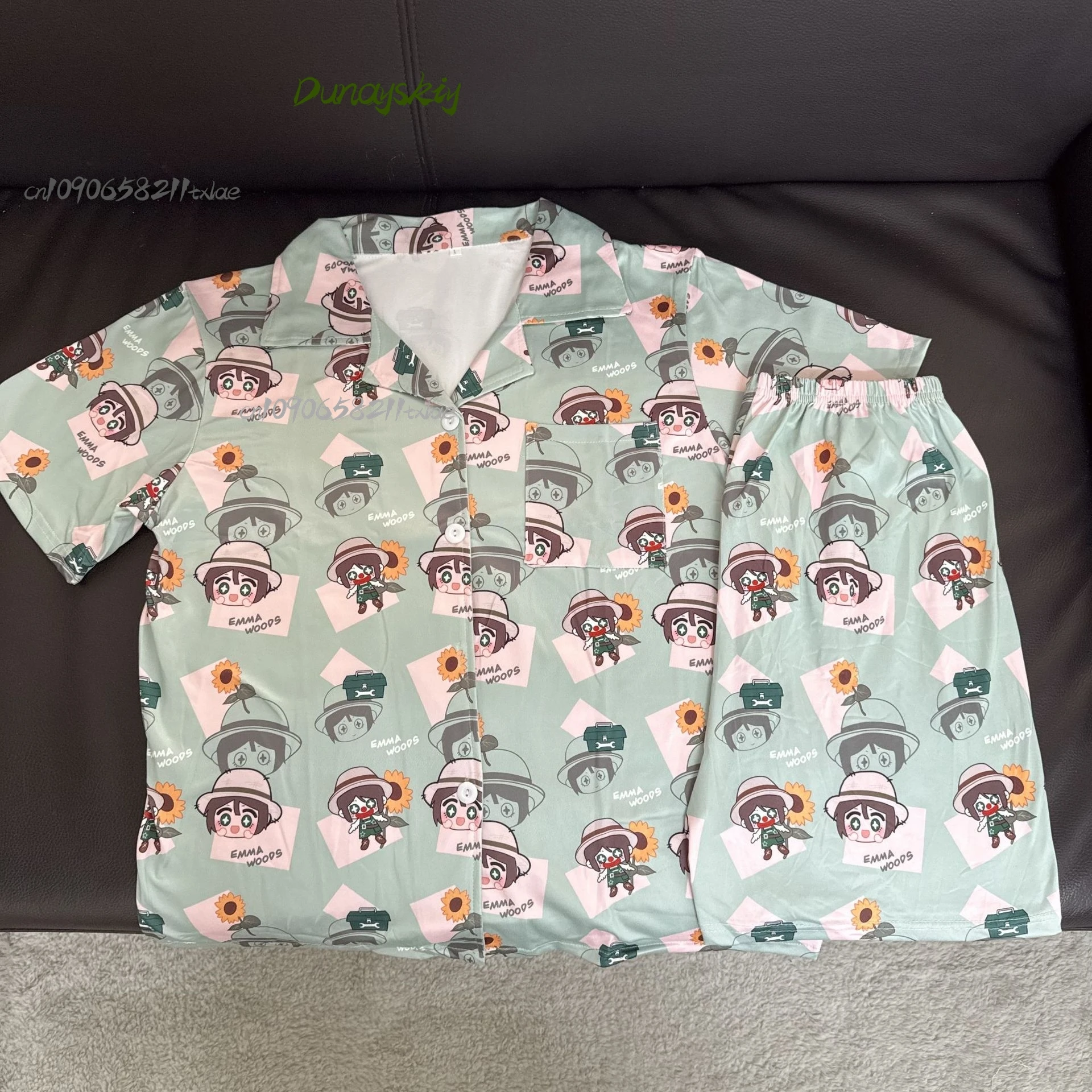 IDV الهوية الخامس إيما وودز البستاني تأثيري ازياء كول Kawaii طويل قصير منامة مجموعة Jirai Kei حفلة يومية Hall1 تأثيري