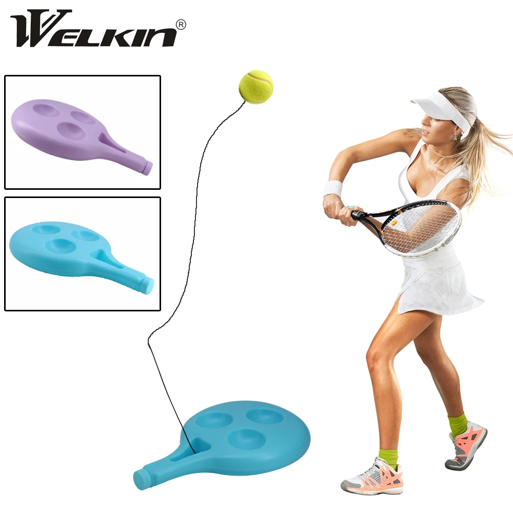 

Tennis Practice Tool Tennis Trainer Professional Training Primary Tool Self-study Rebound Ball Exercise Tennis Ball