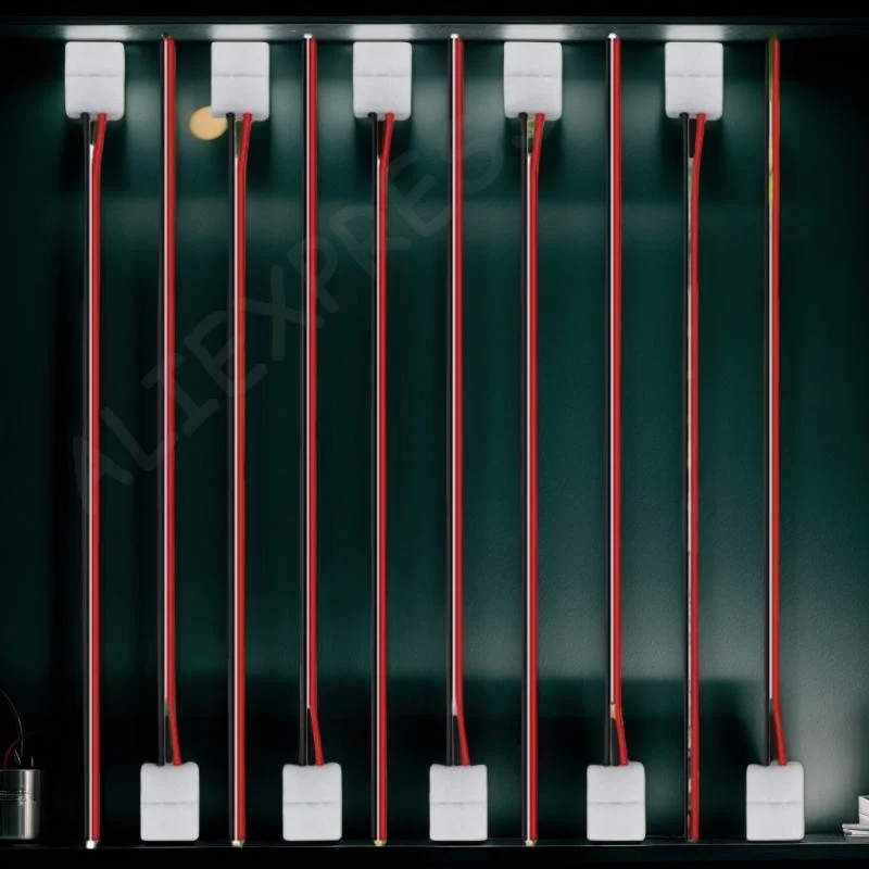 

Convenient 2Pin 8mm LED Strip Weld-Free Connector, Quick Attach Wire.