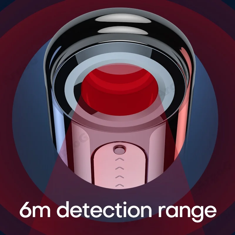 Imagem -04 - Detector de Câmera Escondida Anti Spy Pinhole Sinal de rf Detecção Infravermelha Privacidade de Viagem Proteger a Vassoura Eletrônica