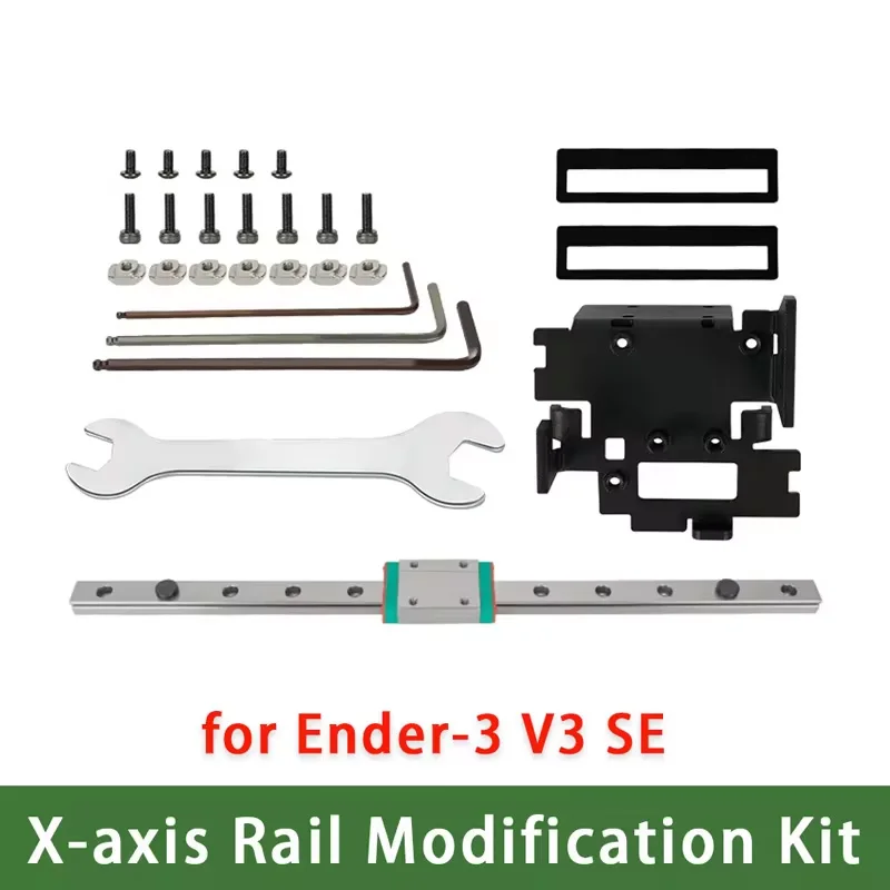 ender-3 v3 se x axis Upgrade kit X-axis Rail Modification Kit For Ender 3 V3 SE X Axis 3D Printer Upgrades Parts