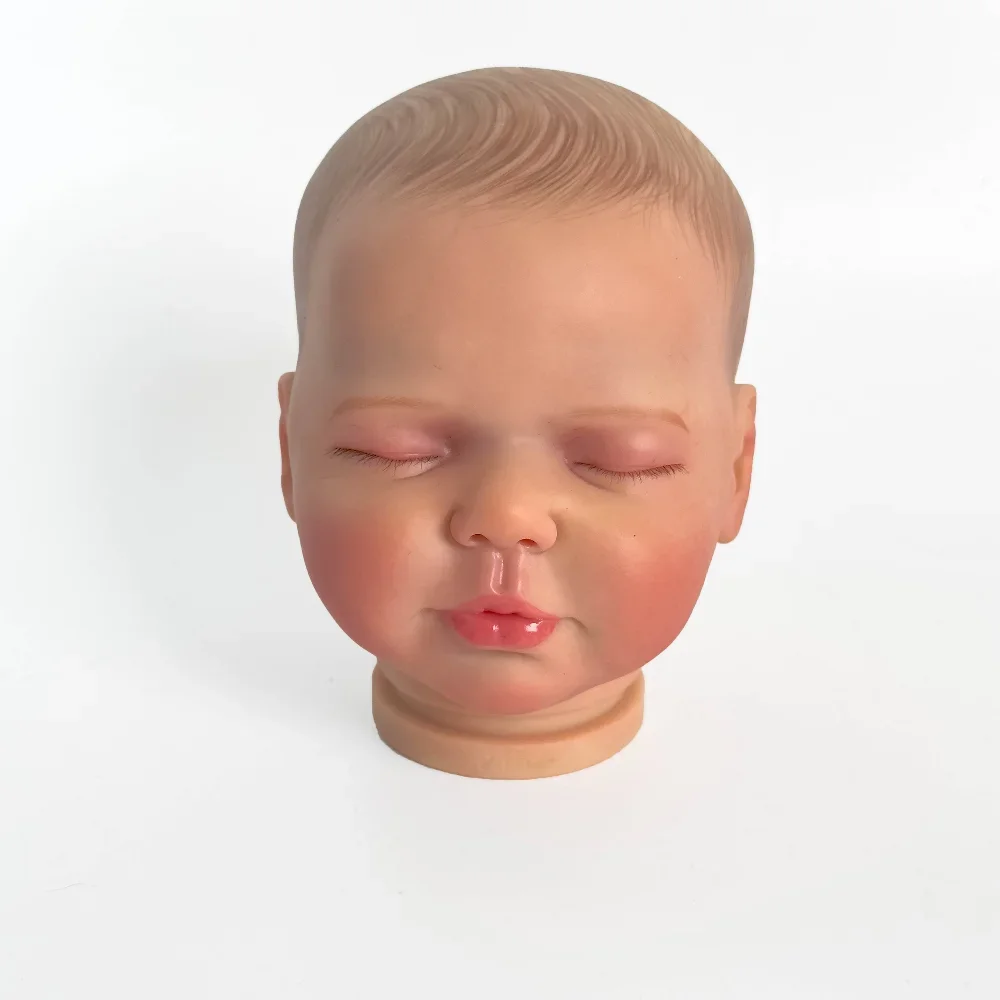 NPK 20'' Already Painted Kits Valentina Reborn Baby Doll with Cloth Body 3D Painted Skin Many Details Veins Bebe Reborn Kits