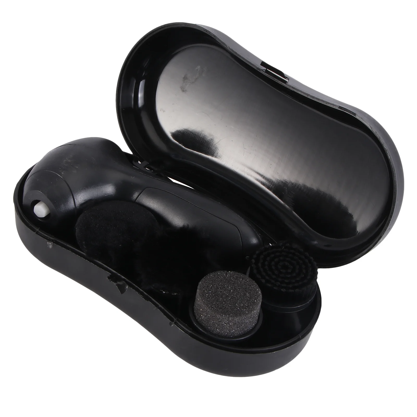 

Electric Shoe Polisher with 4 Brushes Automatic Shine Buffer Cleaner for Shoes Birthday Gift Machine Tool