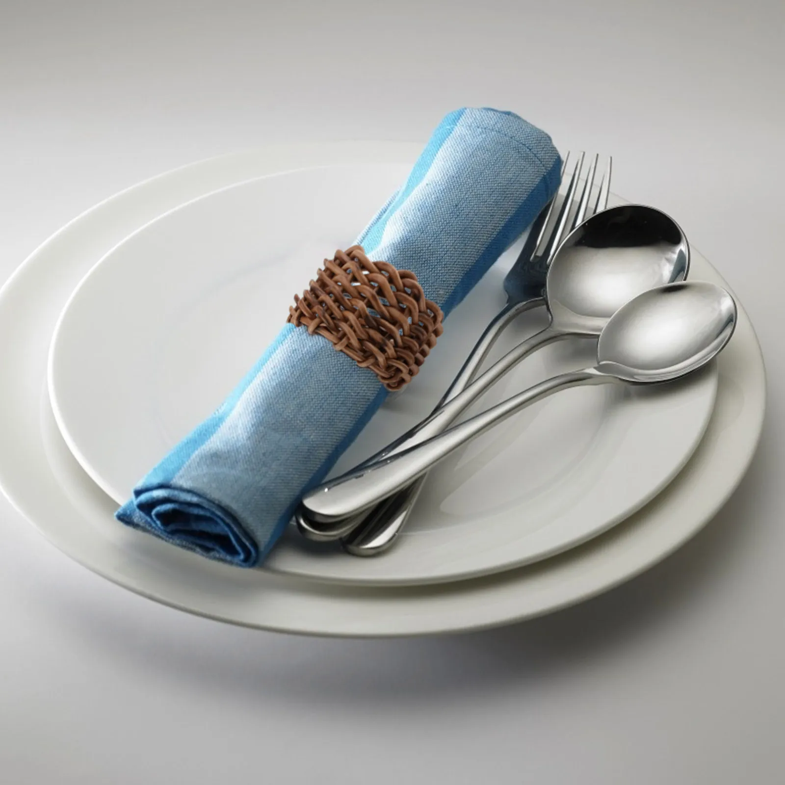 

4 шт., тканый держатель для салфеток, тканый плетеный ремесленный декоративный держатель для салфеток для вечеринки, свадьбы, банкета, украшения стола