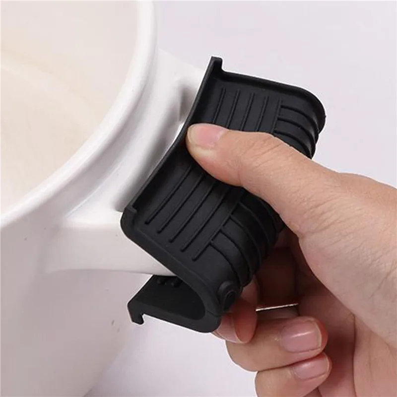 Silicone Anti-Scald Pot Handle Cover Non-Slip Pot Ear Clip Sleeves For Frying Cast Iron Skillet Pot Ear Sleeve Kitchen Tool