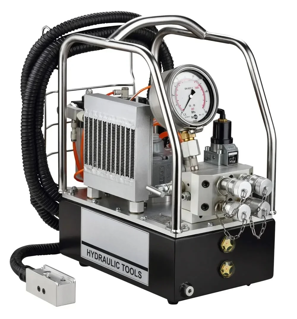 

SPA-70 3 Speed Hydraulic Torque Wrench Pump Ultra High Pressure 700 Bar Air Hydraulic Pump SPA Mining Industry Motor Power