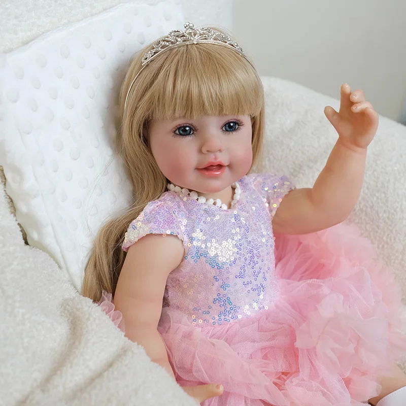 55cm  Reborn Baby Lovely Princess Girl Handmade  Birthday Present Art Dolls