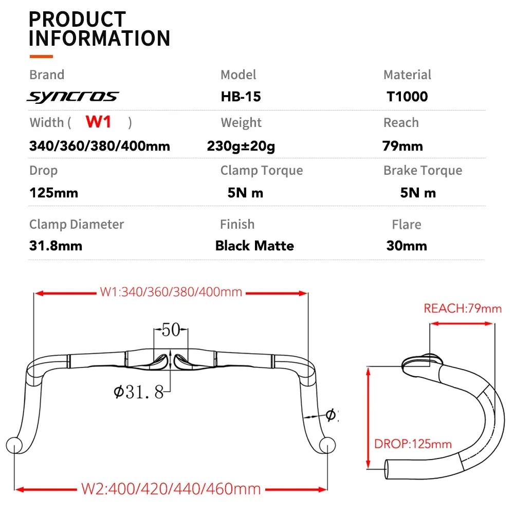 Syncros t1000 aero cascalho guiador preto fosco metade roteamento interno bicicleta de estrada 340mm/360mm/380mm guiador cascalho ciclocross