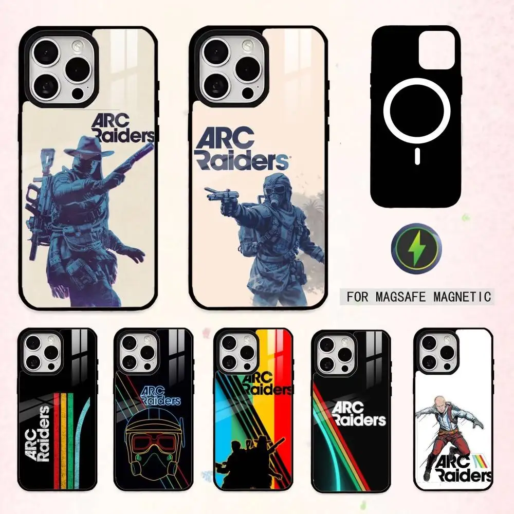 

G-Game ARC R-Raiders-s Phone Case For iPhone17,16,15,14,13,12,11 Plus,Pro Max Magnetic For Magsafe Wireless Charging