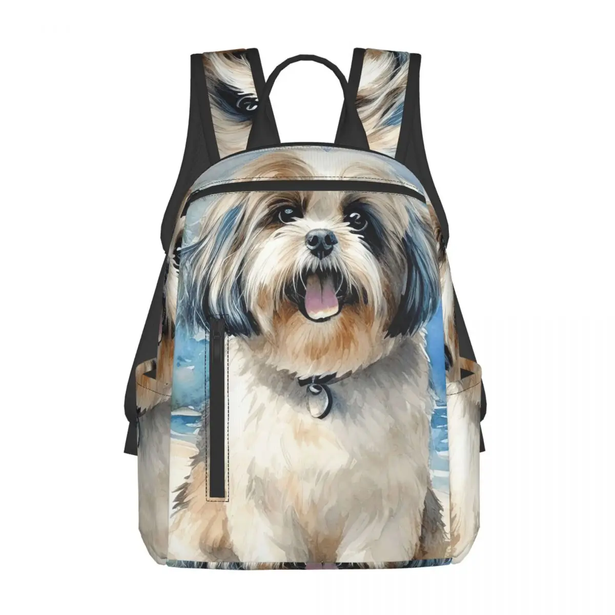 シーツー・オン・ザ・ビーチ-バックパック-デイパック-大容量-子供用ブックバッグ-スクールバッグ-ショルダーバッグ-メンズ-レディース