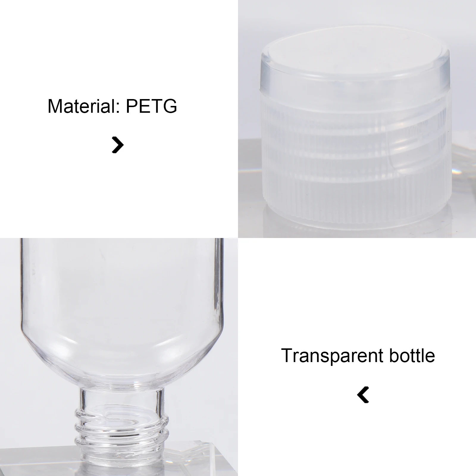 

11Pcs Travel Bottles Portable Refillable Leakproof Empty Liquid Container Clip Hanging for Shampoo Hand Body Wash