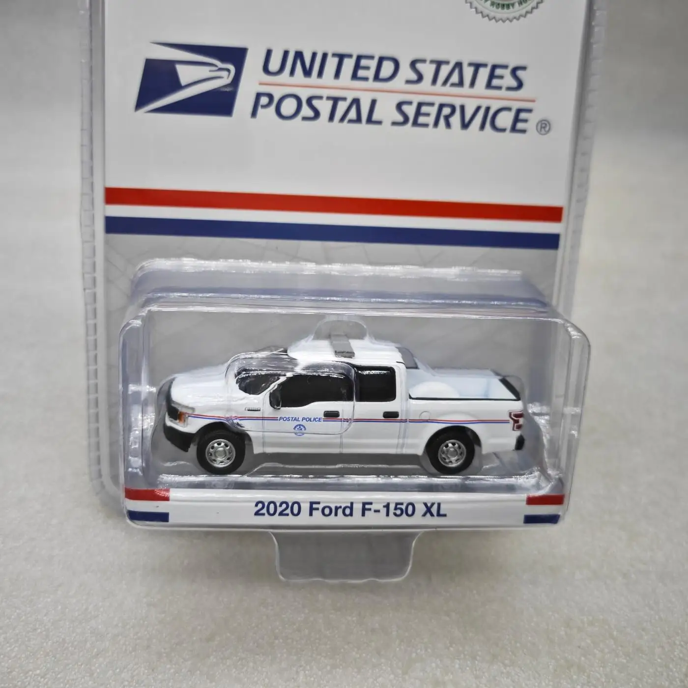 Green Light 1:64 2020 Ford F-150 XL - United States Postal Service Advanced Car Model Collectibles
