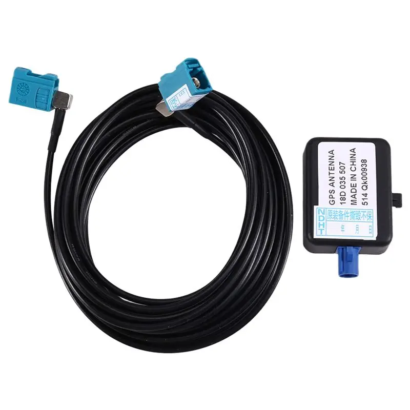 18D035507 GPS Antenna Module Cable Harness RNS510 New SAT NAV GPS Antenna For VW Tiguan PASSAT B7 18D 035 507-N32R