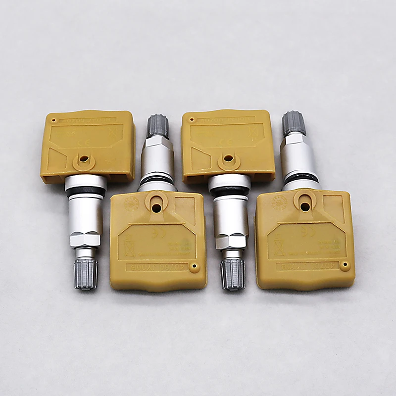 1/4PCS TPMS Tire Pressure Sensor 433MHz For Nissan Pathfinder III 370Z Armada GT-R Murano Navara 40700JY00B 407001AY0A