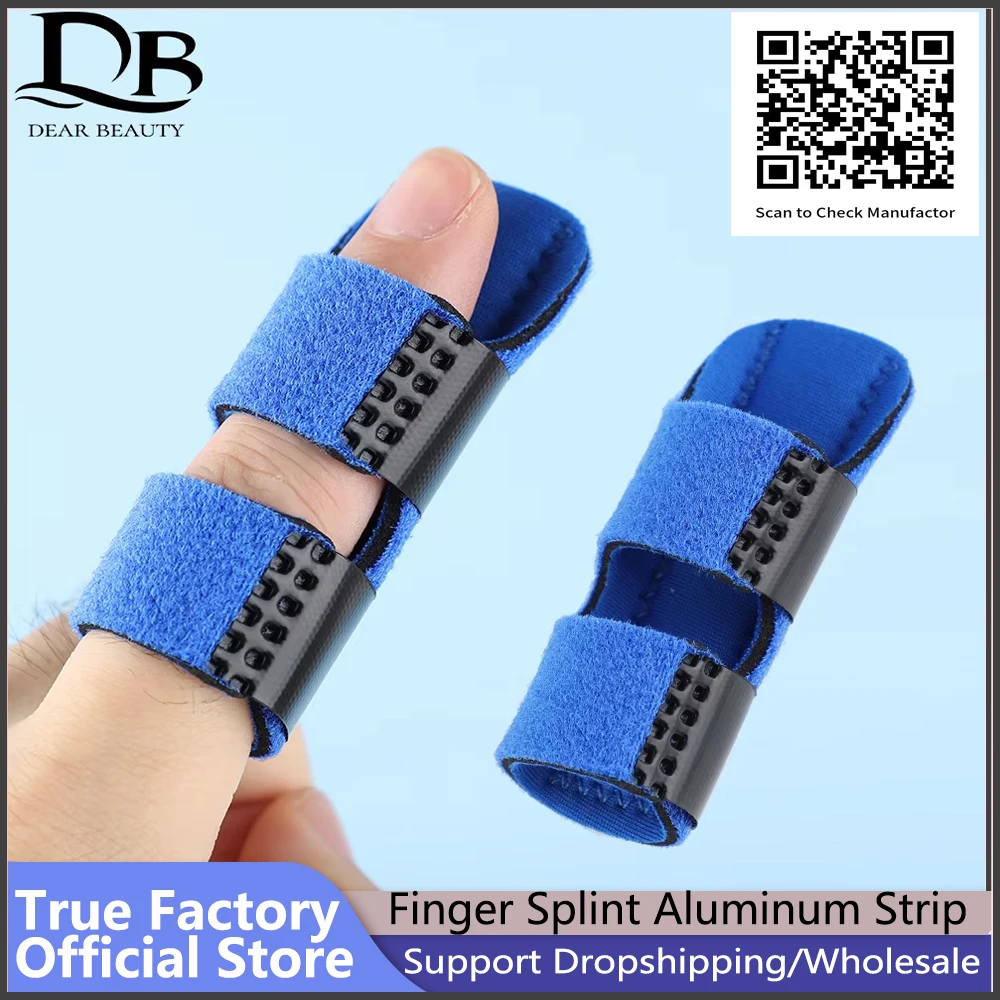 Finger Splint Aluminum Strip Knuckle Sprain Correction Rehabilitation Helping Fixation Recover Phalanx Fractures for All Fingers