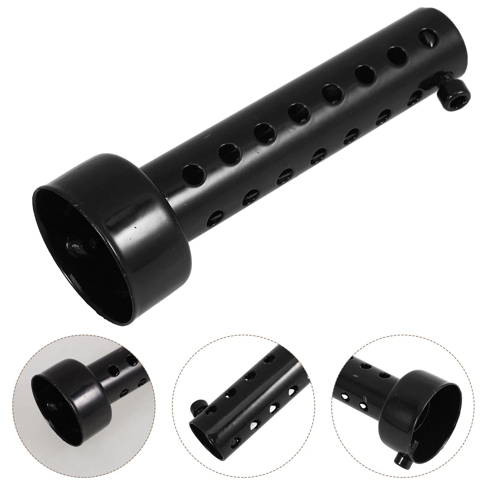 

Stainless Steel 45Mm Motorcycle Exhaust Tip Baffle Muffler Adjustable Length Motorbike Accessories Replacement Pipe Durable