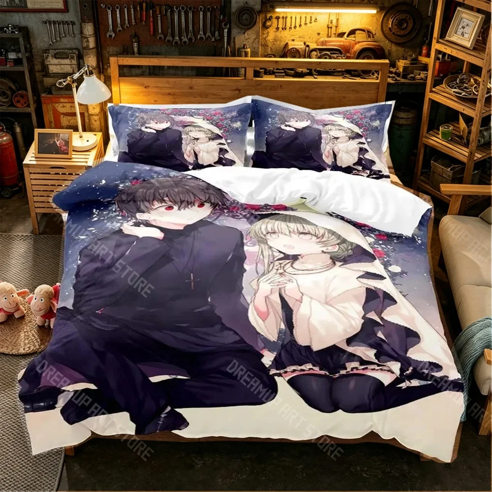 3D Printed Saint Cecilia & Pastor Lawrence Bedding Set for Boys Girls Duvet Cover Twin Queen King Full Single Double Sizes