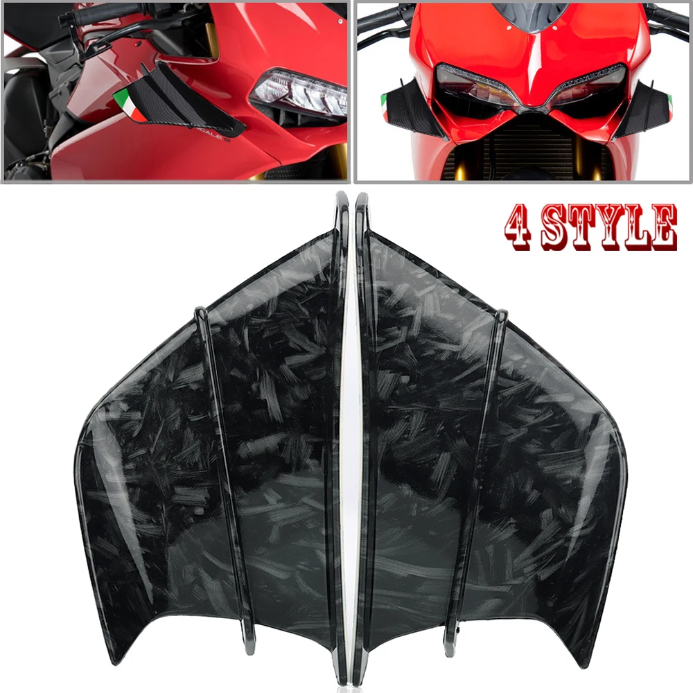 Motorcycle Winglet Aerodynamic Wing Kit Spoiler For Suzuki SV650 SV650S X SV1000 GSX650F/SFV650 GLADIUS GSX250R GSF250 RGV250