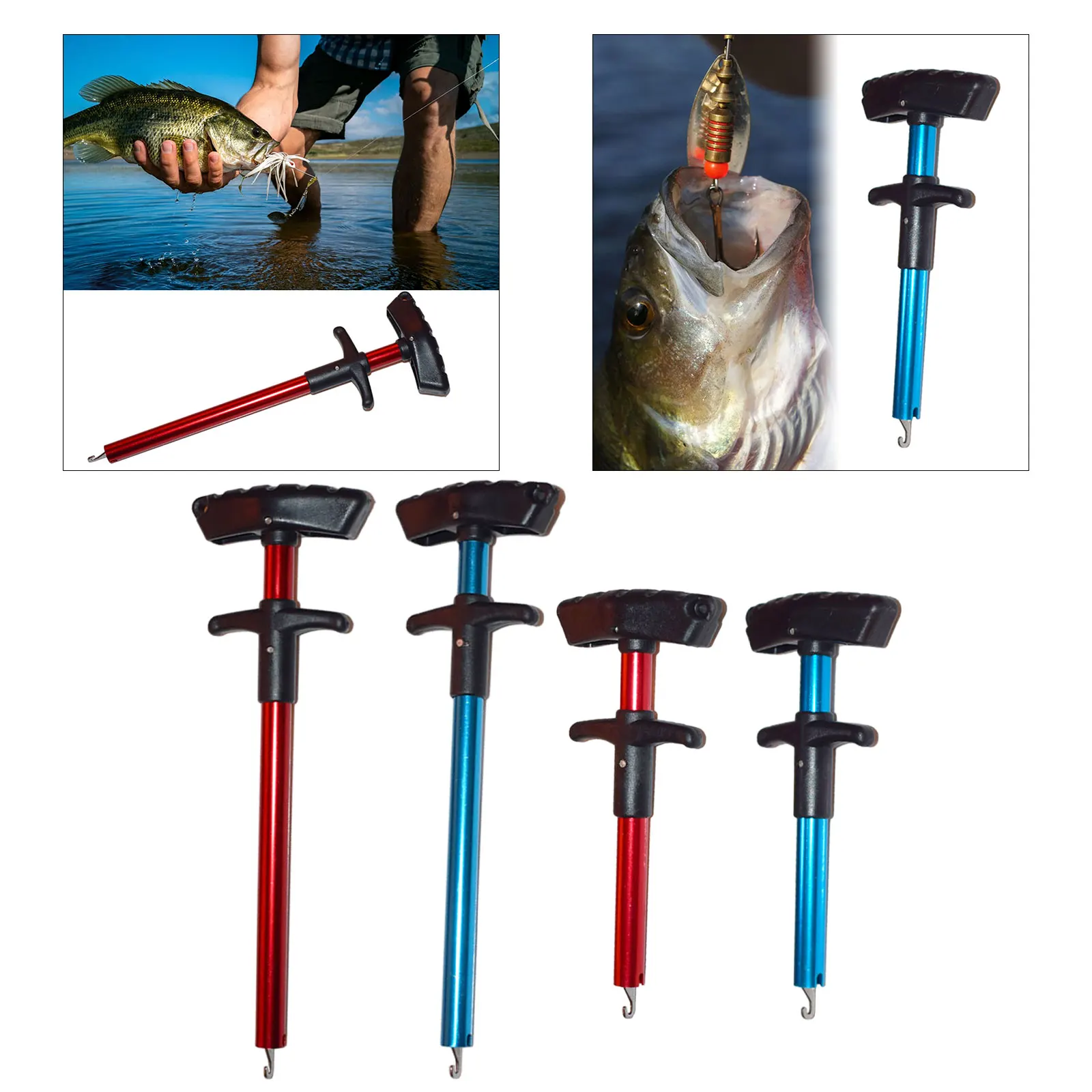 Dispositivo di rimozione dell'amo da pesca attrezzo di sgancio attrezzi da pesca gancio da pesca sgancio rapido estrattore di amo da pesca durevole strumento di rimozione dell'amo da pesca