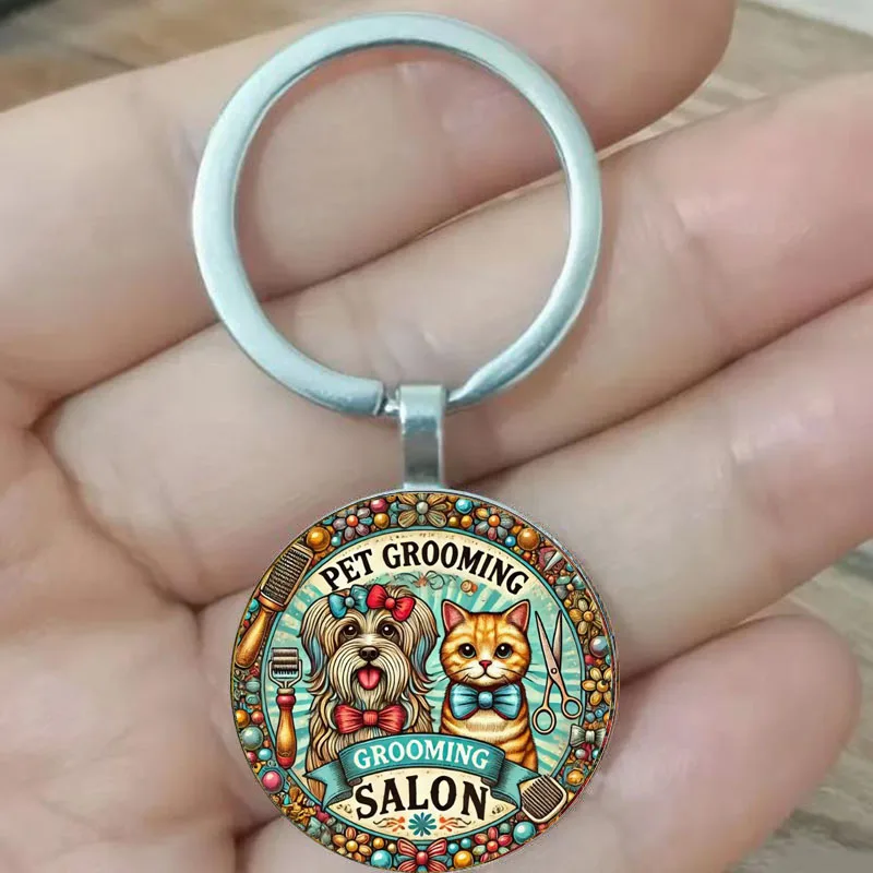 

Vintage pet keychain unique gift