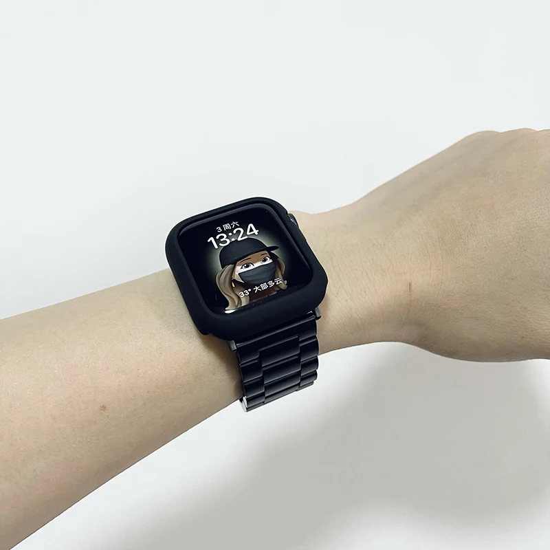 Titanium Horlogeband Voor Apple Horloge Ultra 7 6 Se 44Mm 49Mm 38Mm 42Mm Sport Armband Riem voor Iwatch Band Metalen Lus Accessoires