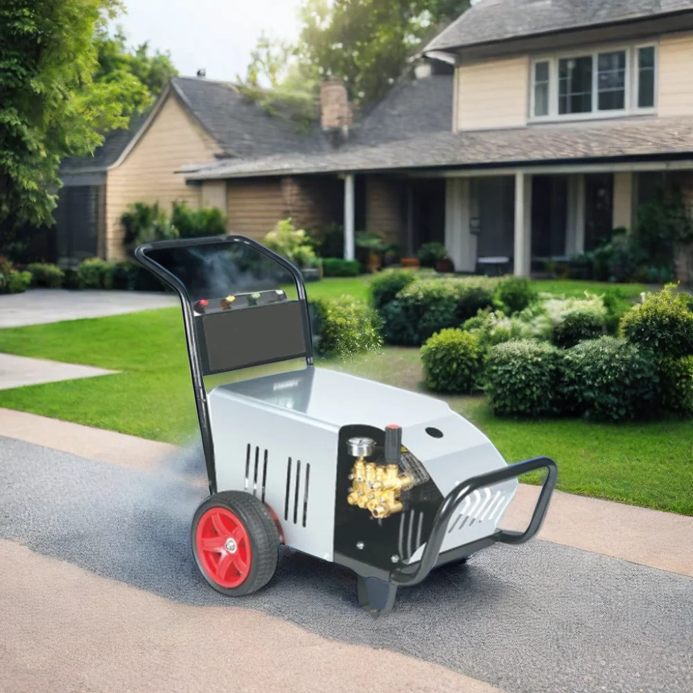 Professional Electric High Pressure Washer WASHER-E-1525D 248 BAR Made of Steel and Plastic for Cleaning